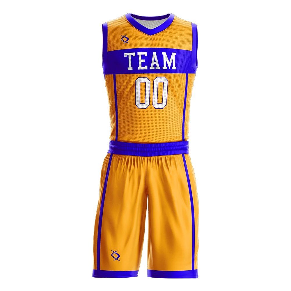 Professional Basket Ball Uniforms High Quality Breathable Custom Design basketball Uniform Kits