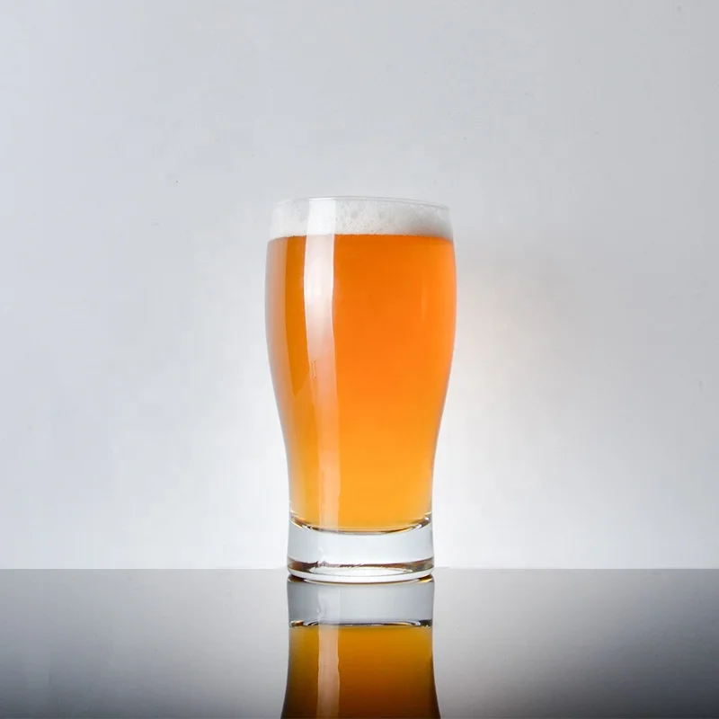 Wholesale Custom Logo 16oz 20oz Tulip Shaped Beer Pilsner Glasses Pint Drinking Iced Beer Wine Modern Glasses Cups for Bar