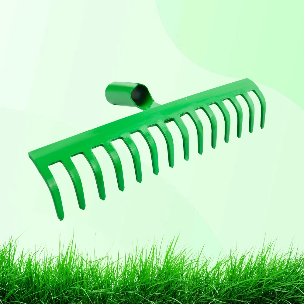 One99 Custom 16T Soil Rake High-Quality Steel Landscape Tool for Industrial Gardening Maintenance Durable Garden Claw Bow Rake