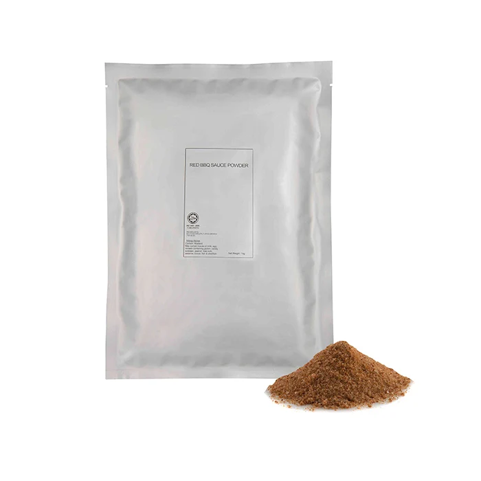 Wholesale Red BBQ Smoked Sauce Premix Powder Seasoning Sauce Barbeque Dipping Sauce Condiment Bulk Sale
