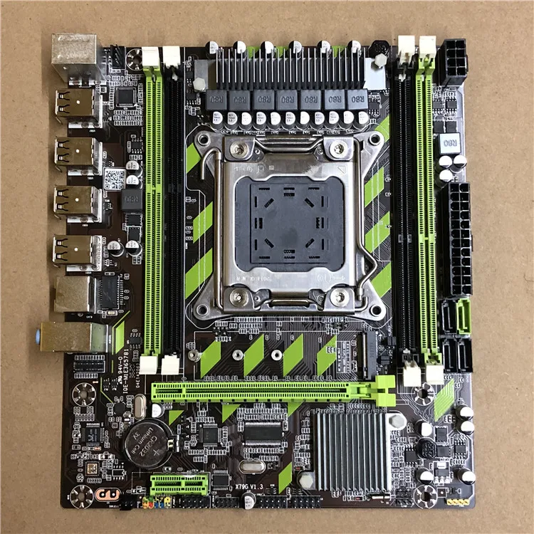 Материнская плата X79 четырехканальный USB 3 0 процессор st3.0 M.2 NVME поддержка Xeon LGA 2011 DDR3 ECC