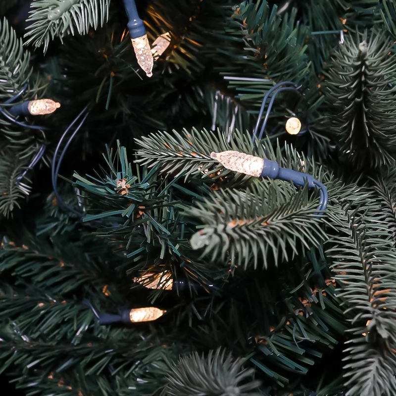 LED String 6Ft PVC PE Christmas Tree  With C3 light string