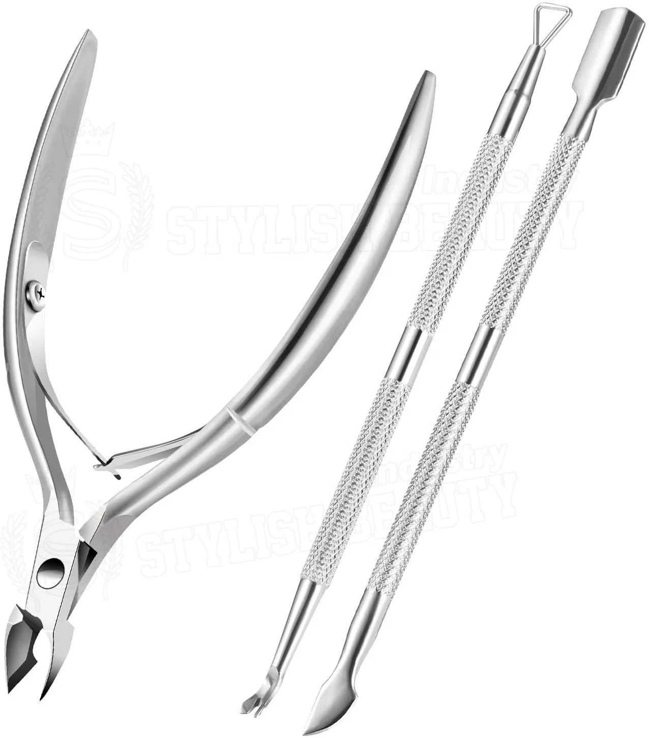 Hot Selling Manicure Pedicure Tools Silver Nail Cuticle Nipper Professional Sharp Cuticle Cutter Trimmer With Customized Logo