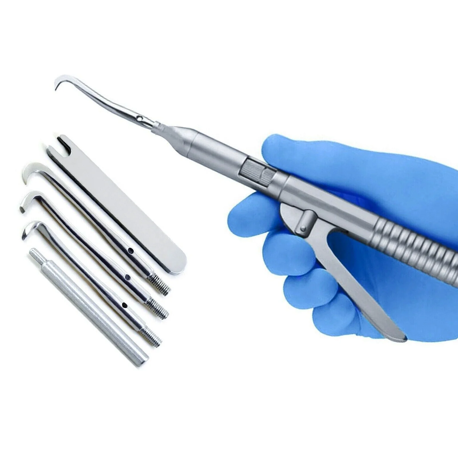 Professional New Dental Crown & Bridge Remover Fully Automatic with Gun spring loaded mechanical Type Implant