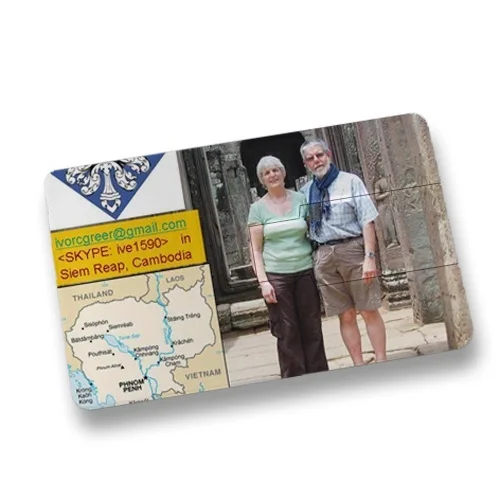 Music album Promotional Gift Custom Logo Credit Card USB Flash Drive Advertising USB 1GB