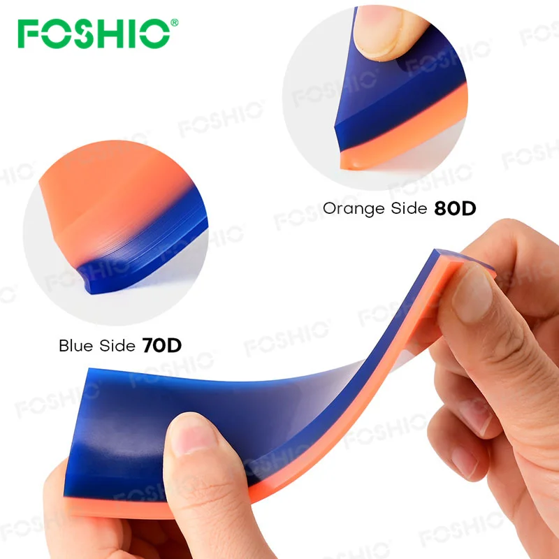 Foshio Car Wrap Squeegee Window Tint Tool 70 D/ 80D Ppf Squeegee Tools 4Pcs Set