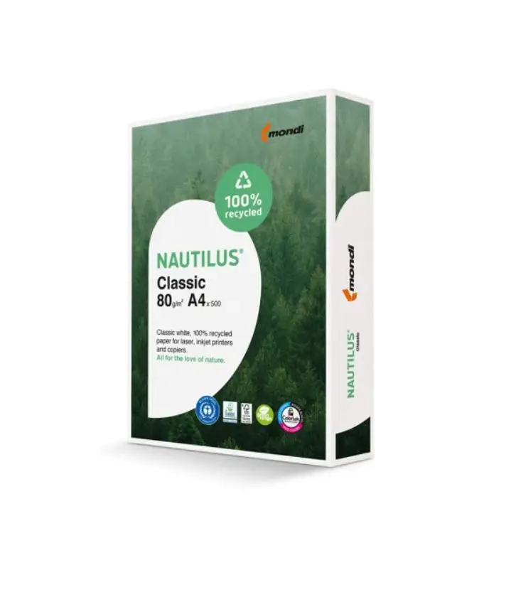 Hot selling NAUTILUS Classic A4 Paper One 80 GSM 70 Gram Copy Paper / Copier - PEFC Bond paper for sale