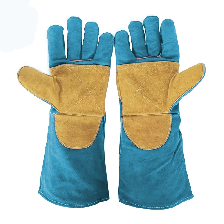 Polyester Gloves Finger PU Coated Construction Welding Garden Industrial Safety Work Glove
