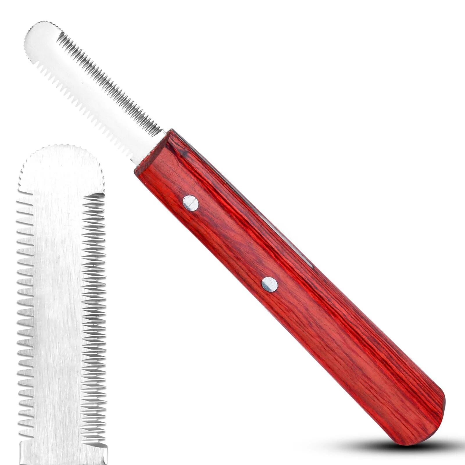 MULTI HAND STRIPPING KNIFE CAT DOG PET GROOMING COMB HAIR 6 PIECE COARSE FOR CAT AND DOG EASY TRIM