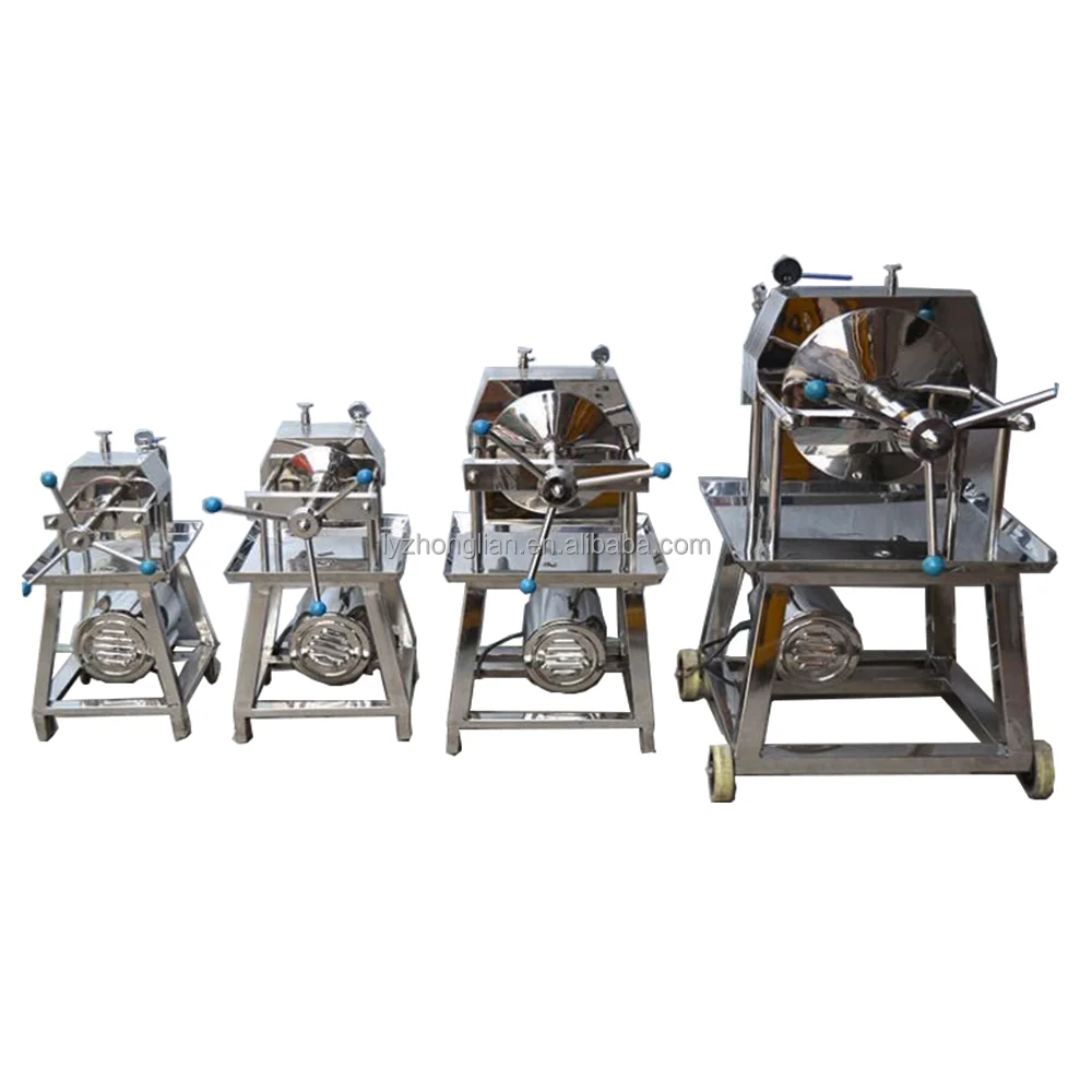 Stainless Steel Fully Automatic Plate And Frame Filter Press Machine Equipment For Beer Wine Oil