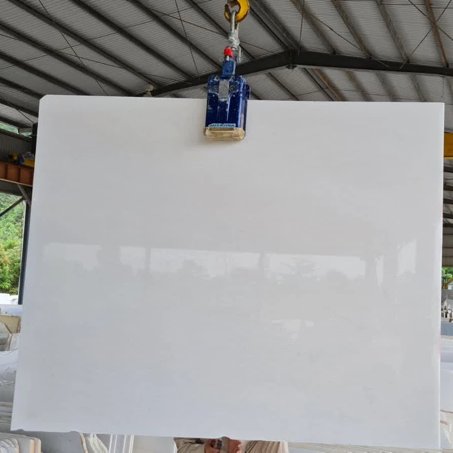 First Quality Crystal White Marble Big Slabs From Marble Manufacturer and Direct Exporter