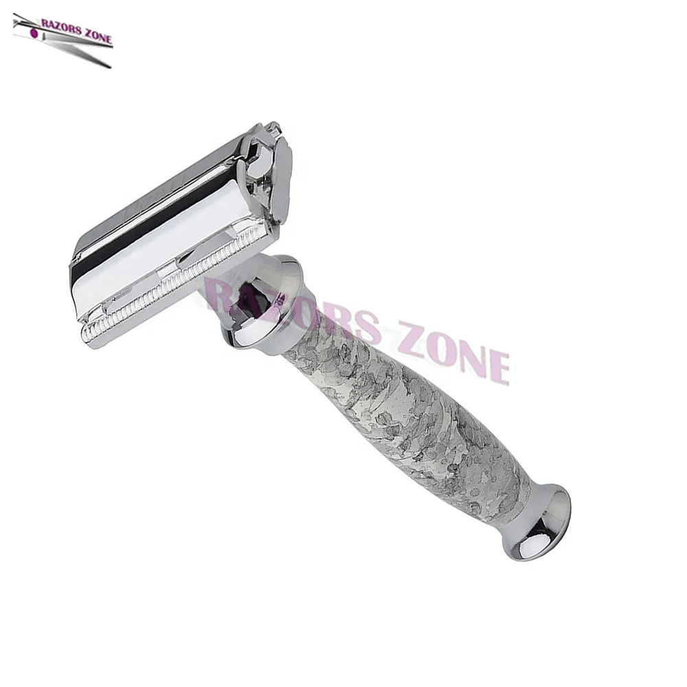 Высококачественная Безопасная бритва с двумя лезвиями модные классические безопасные бритвы ручкой