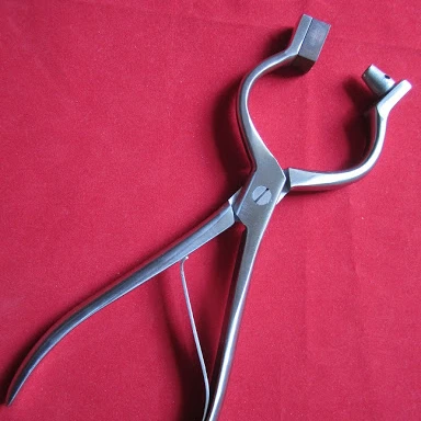 Veterinary Bull Nose Ring Applicator Customized Stainless Steel Bull Nose Fixed Punch By Hashir International