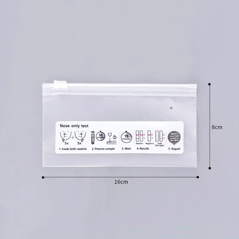 Ruizhuo Makeup Brush Subpackage Zipper Bag Mask Protection Bag Lipstick Hair Clip Storage Plastic Self Sealing Accessories Bag