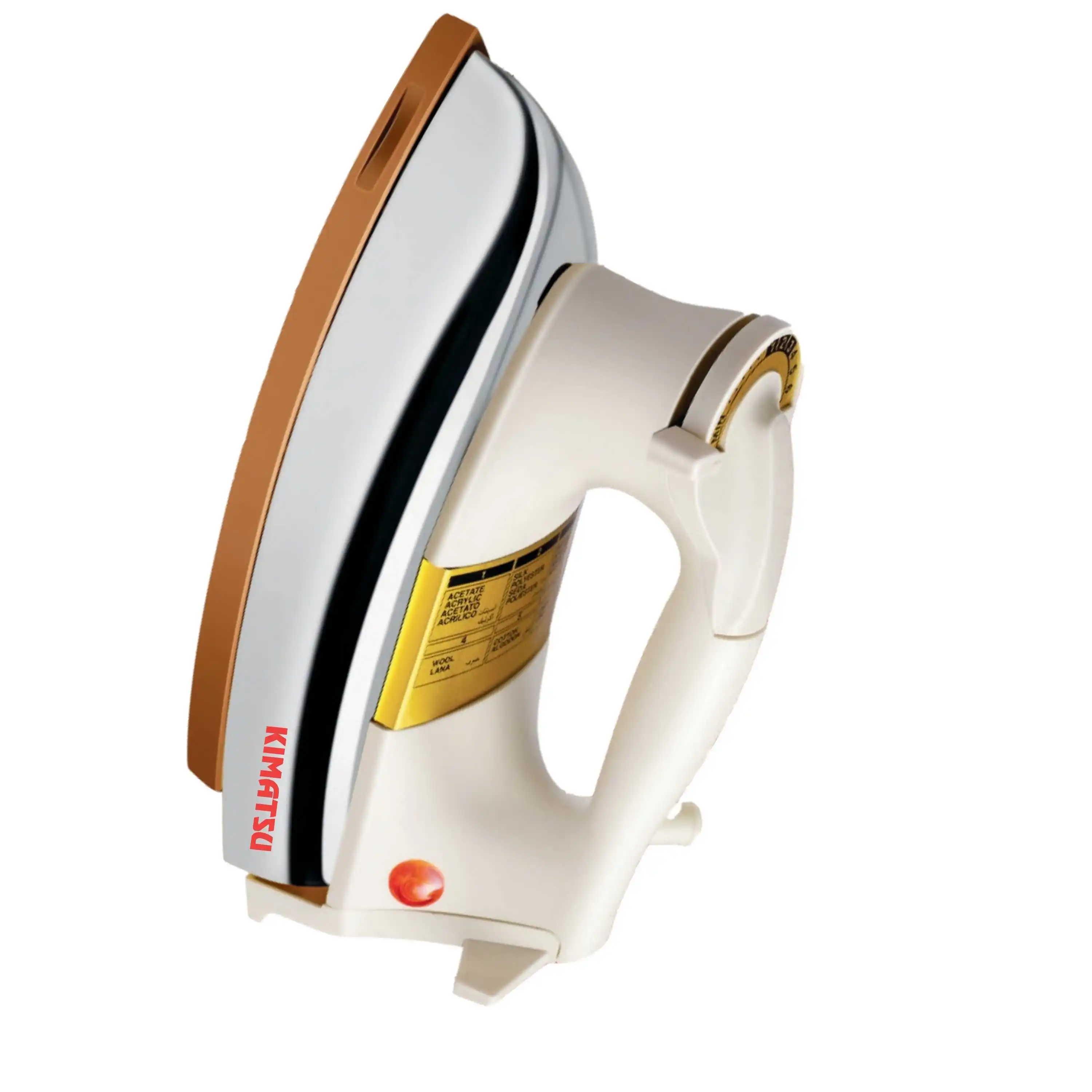 Electric Dry Iron Aluminum English Mega Non Electric Clothes Iron Silk Screen Printing Free Spare Parts Note to Shine Iron 750