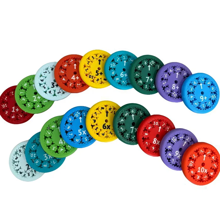 Math Facts Fidget Spinners decompression toy Multiplication Chat Game Fidget Toys for Adults Kids