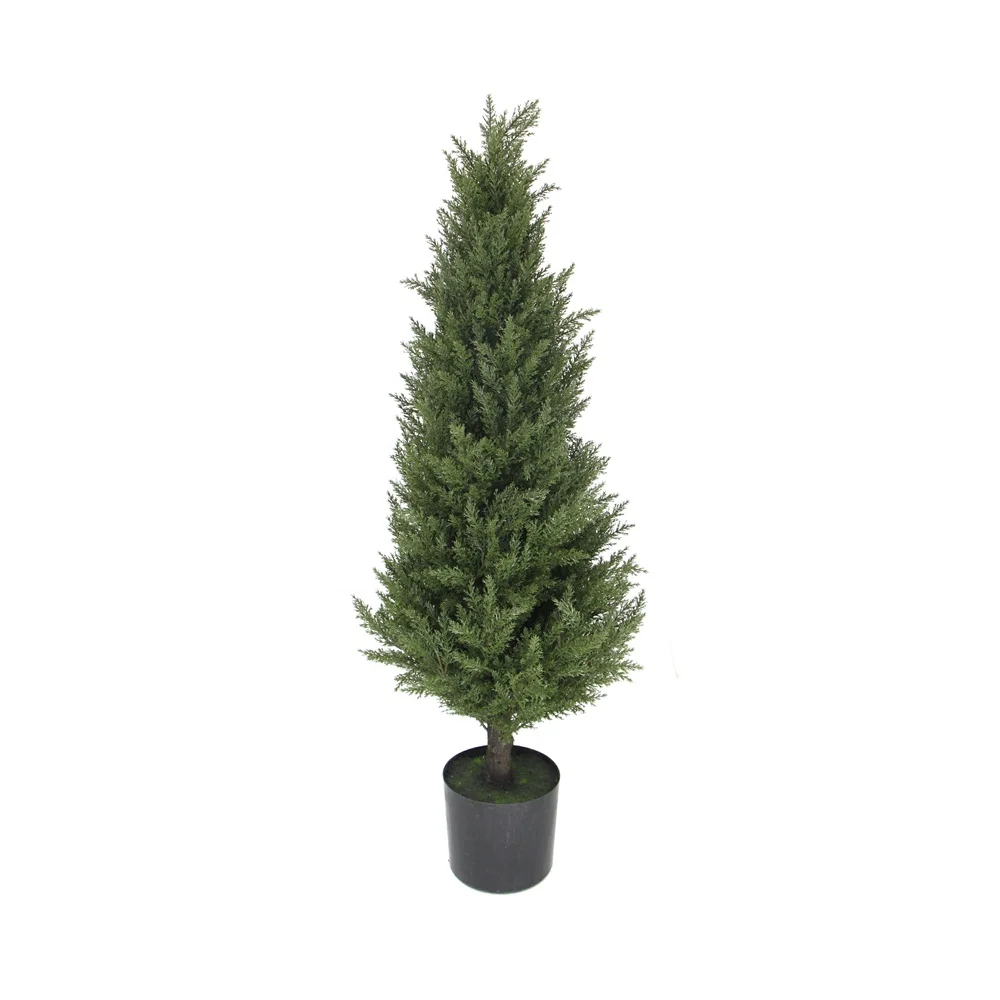 Uland Christmas 90cm 120cm small fake artificial fruit trees for home hotel front door display