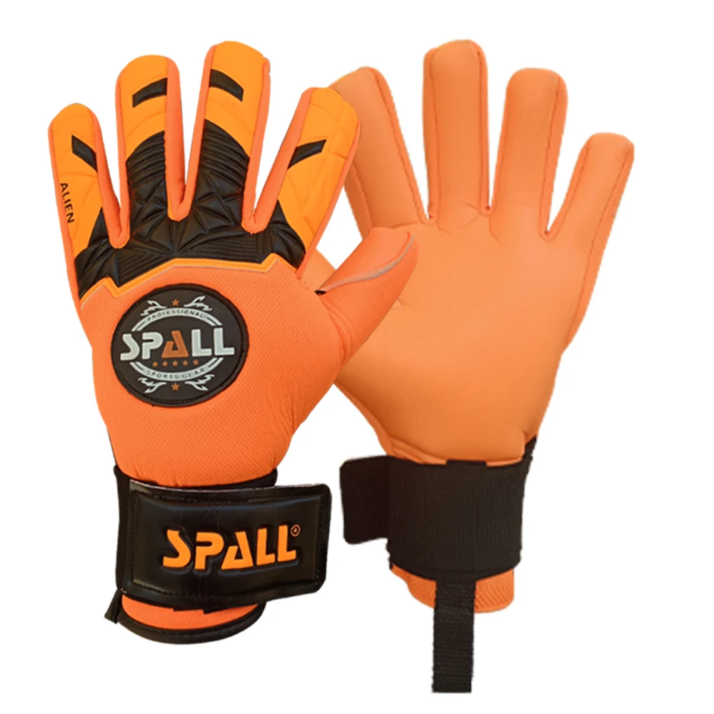 Goalkeeper Gloves High Performance professional football goalkeeper goalie glove for adults kids Strong Grip Protection By SPALL