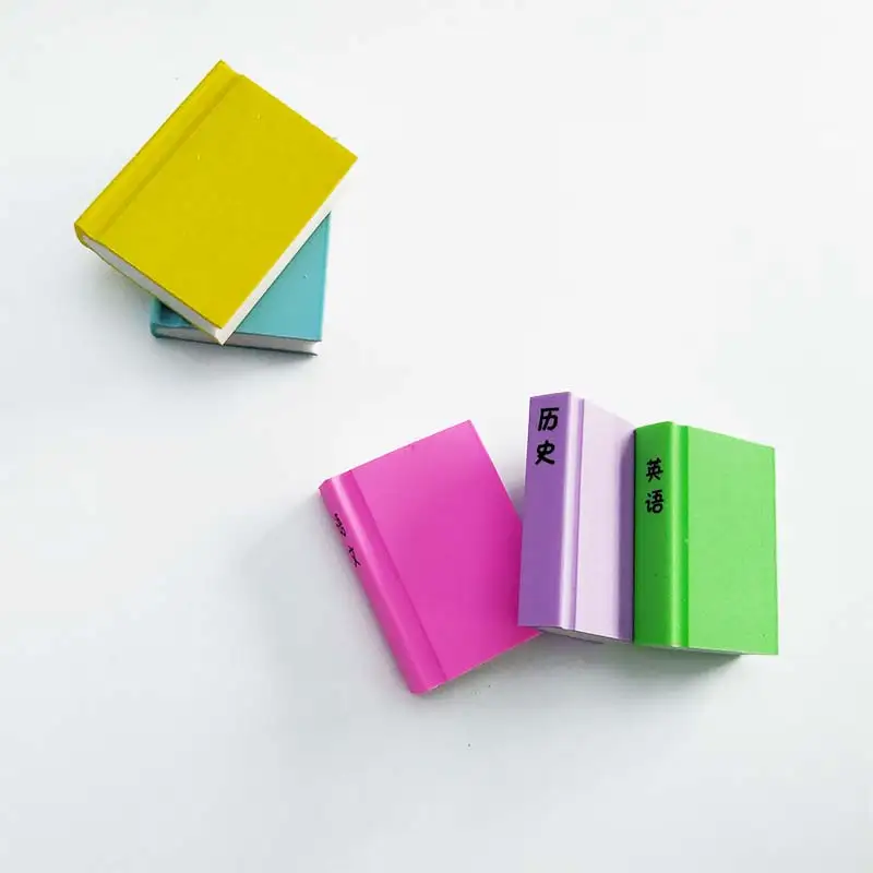Hot selling TPR material rubber 4 colors mixed office eraser back to school stationery for kids