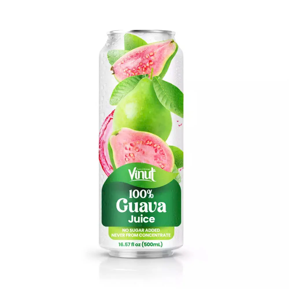 Hot Selling 500ml Pink Guava Juice Water Bottle Drink VINUT Fresh Fruit Manufacture Suppliers Free Sample, Private Label Product