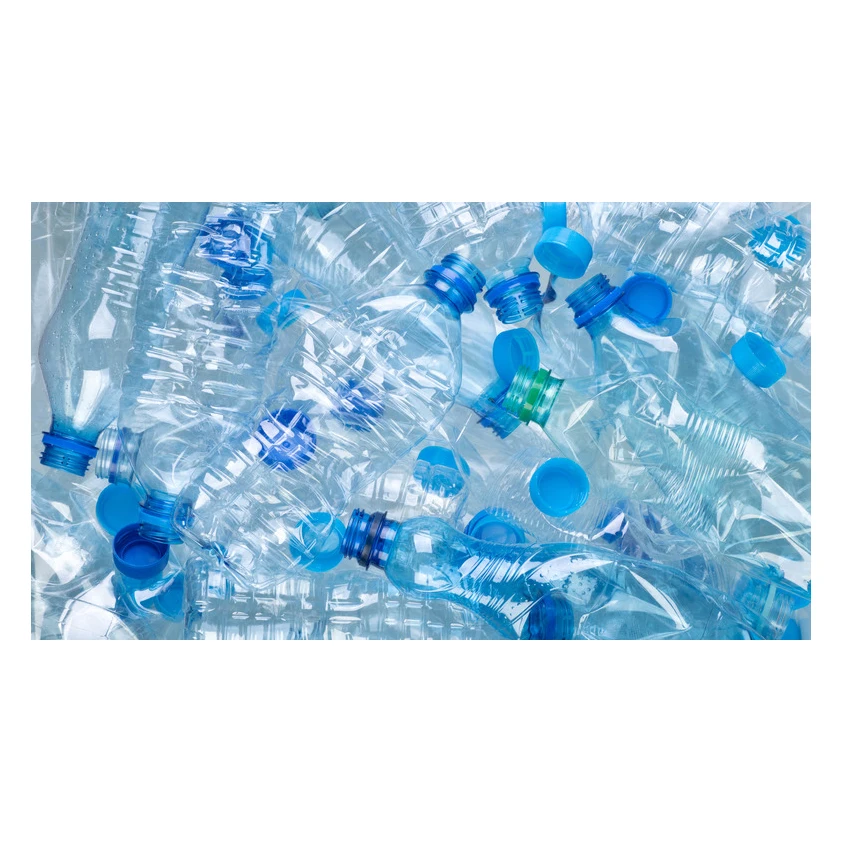 Fresh Hot washed 100% clear PET bottle scrap / PET flakes white / recycled PET Resin