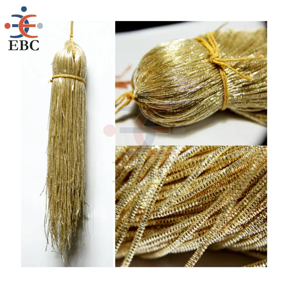 Wholesale Premium Quality Nakshi French Bullion Wire Round Spring Copper Wire for Zari Embroidery and Jewelry