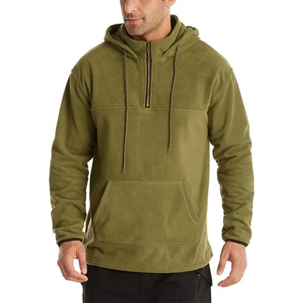 warm winter polar fleece jacket for men