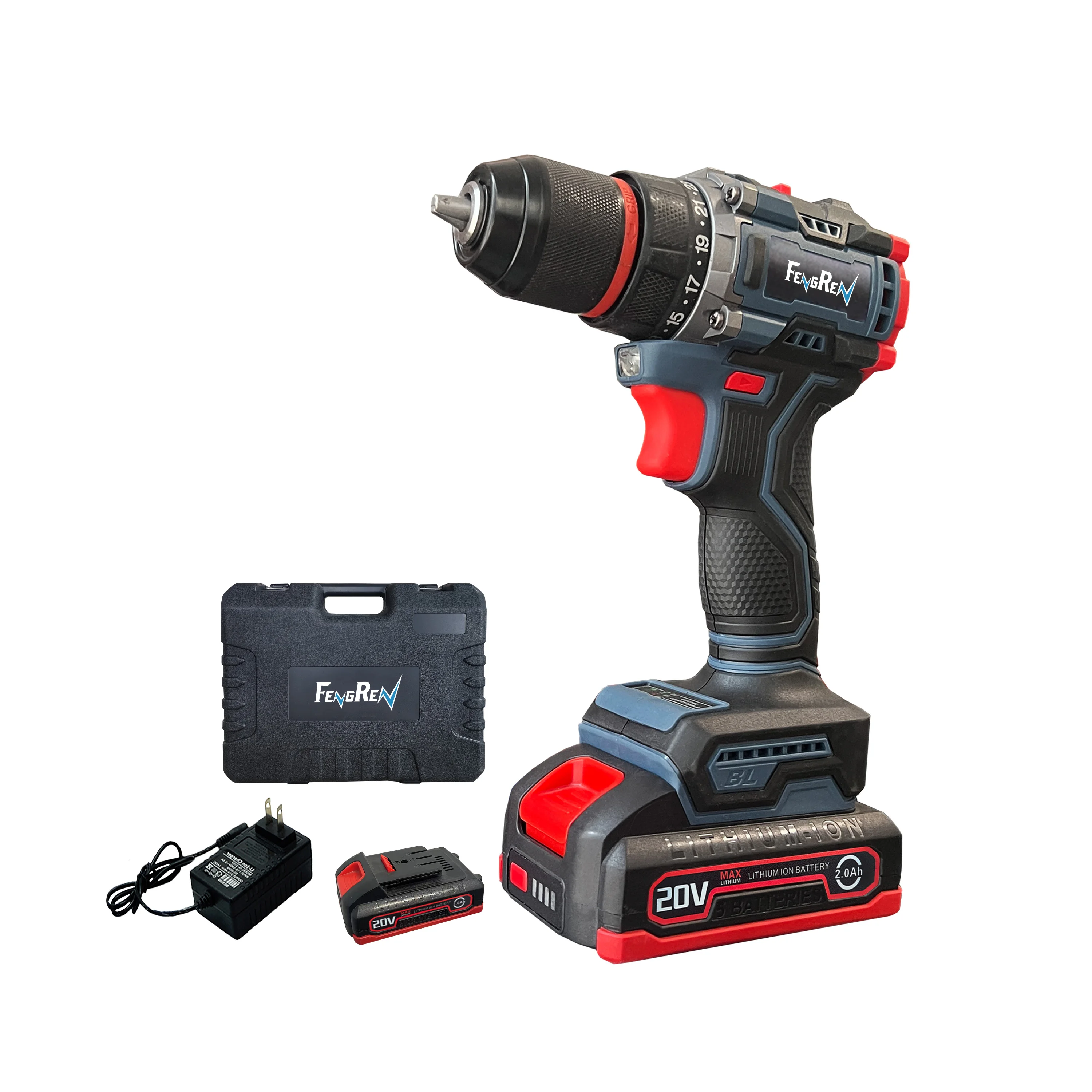 cost-effective portable  lithuim battery 20v Brushless Cordless impact Drill for muti-use