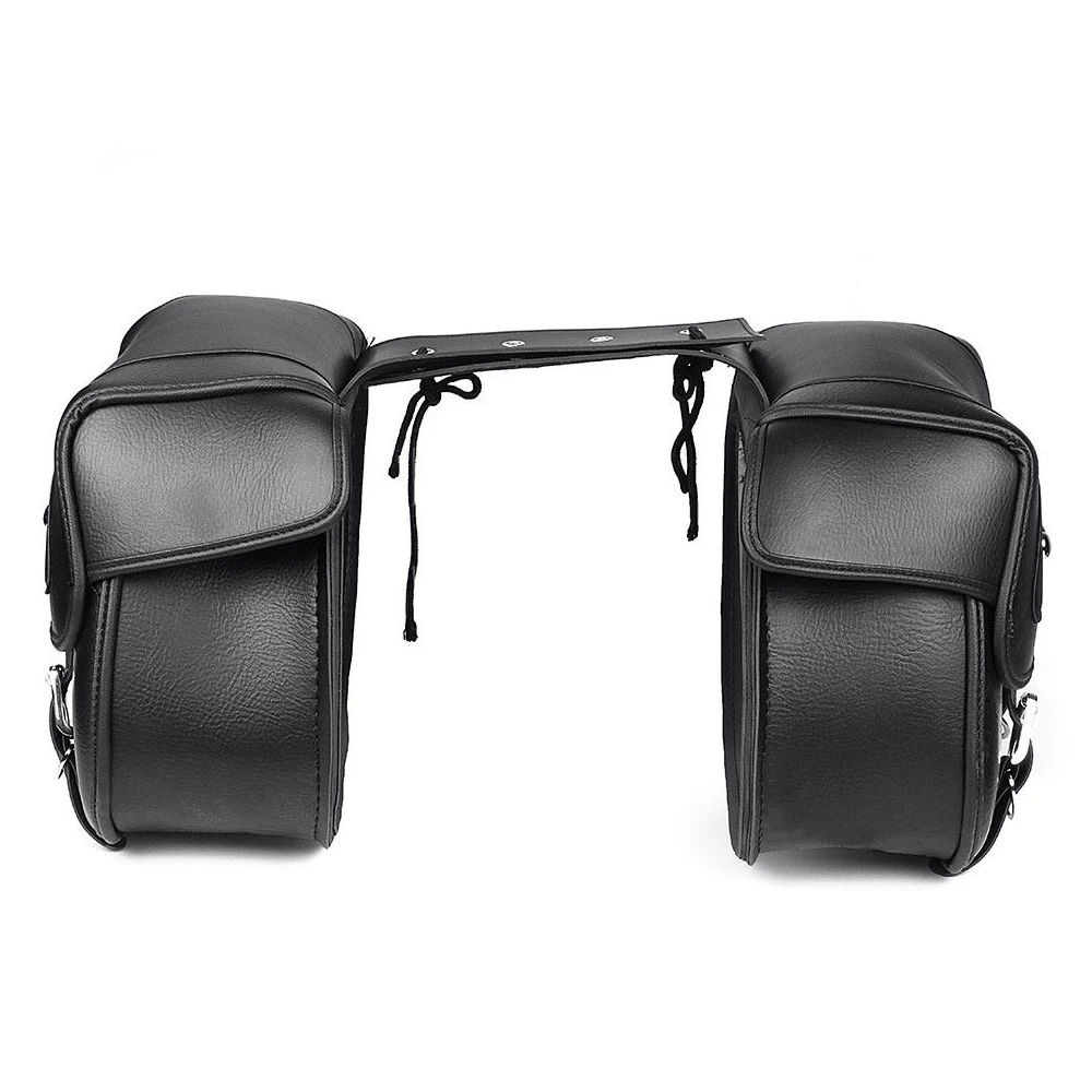 Solid Color And Solid Pattern Leather Saddle Bags / Factory Made Top Design Leather Saddle Bags For Sale