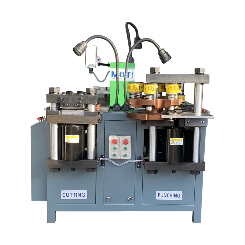 copper busbars twist machine