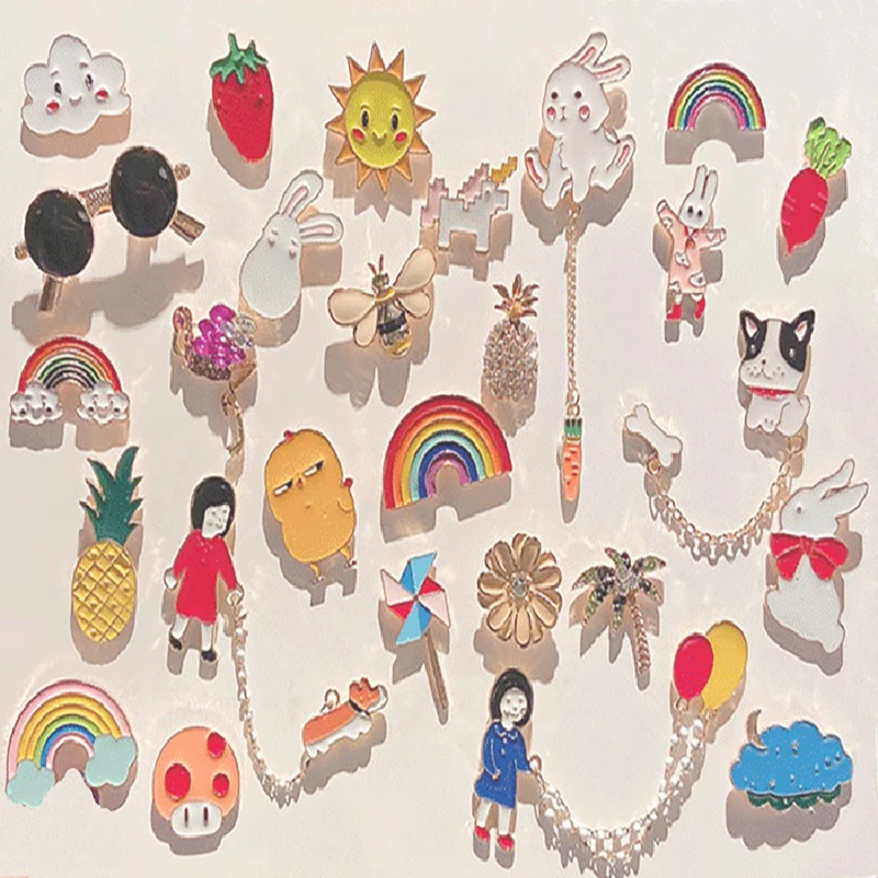 Wholesale Lapel Pins for Clothing Bags Accessories Badge Maker Promotional Various Shapes Metal Soft Hard Enamel Pins