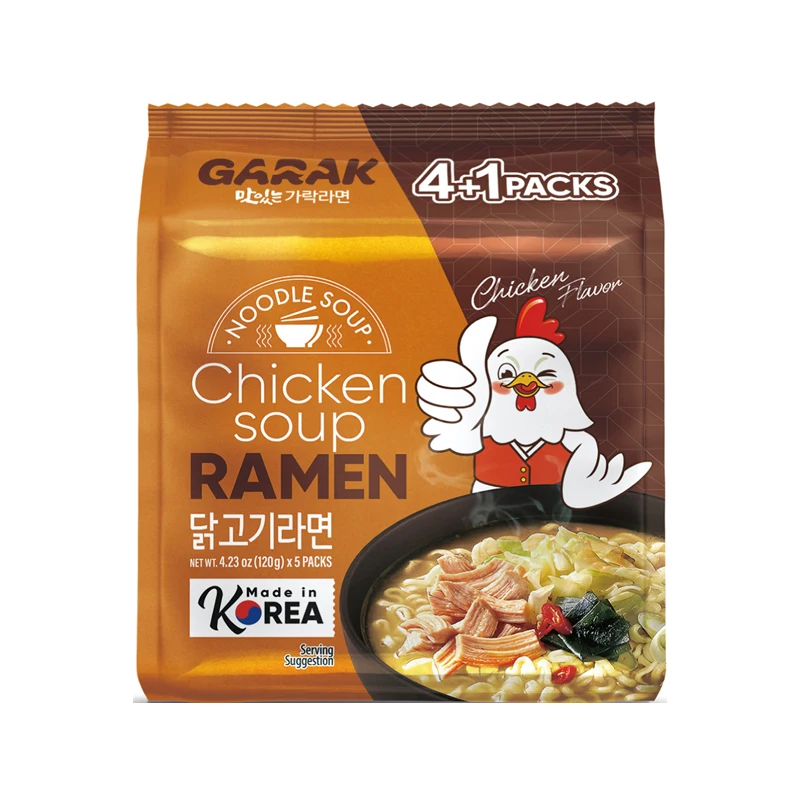 GARAK Chicken Flavor Ramen 120g x 5p x 8