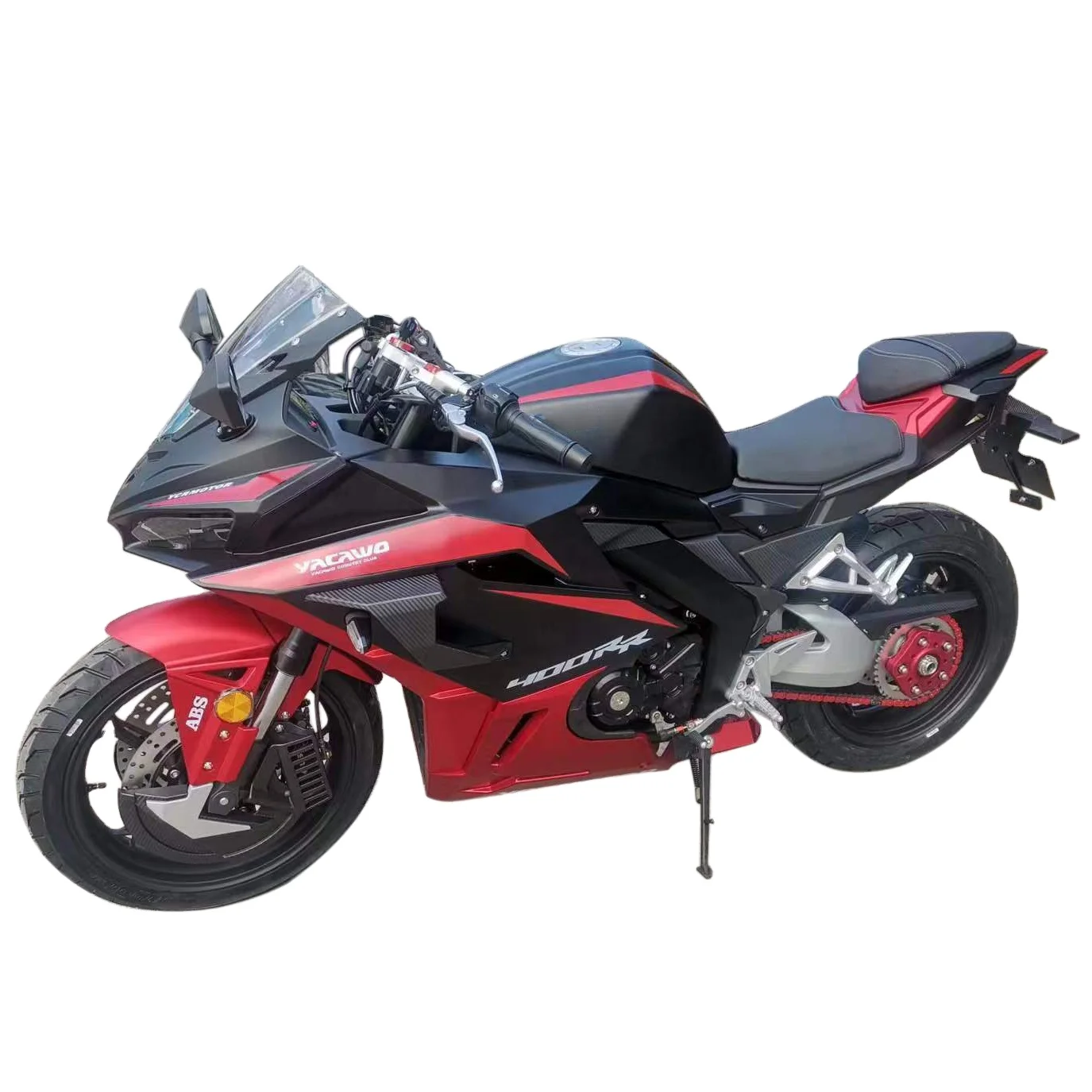New Design 400cc VSK Double Cylinder with Aluminum rear fork  EFI ABS with Lower Exhaust Pipe euro5 Gasoline Racing Motorcycle