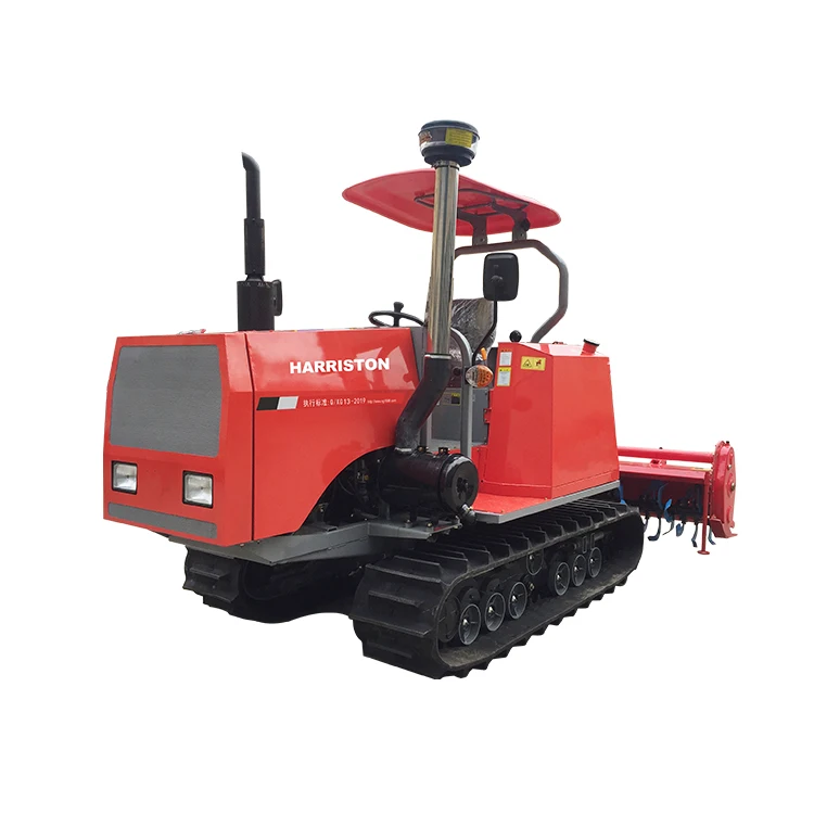 Harriston rotary tiller crawler tractor XG1002 track type tractor Rotary tiller for sale