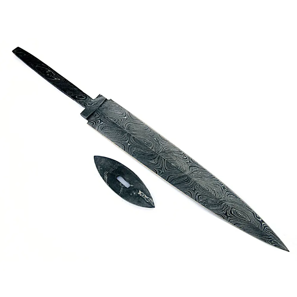 Professional Blank Blade Wholesale price Blanks Damascus steel made blank blades for Knifes making