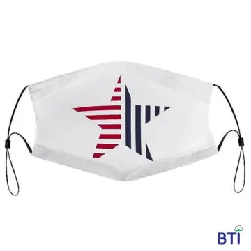 Маска для лица с принтом логотипа и флага многоразовая дышащая сублимационная маска вечеринки