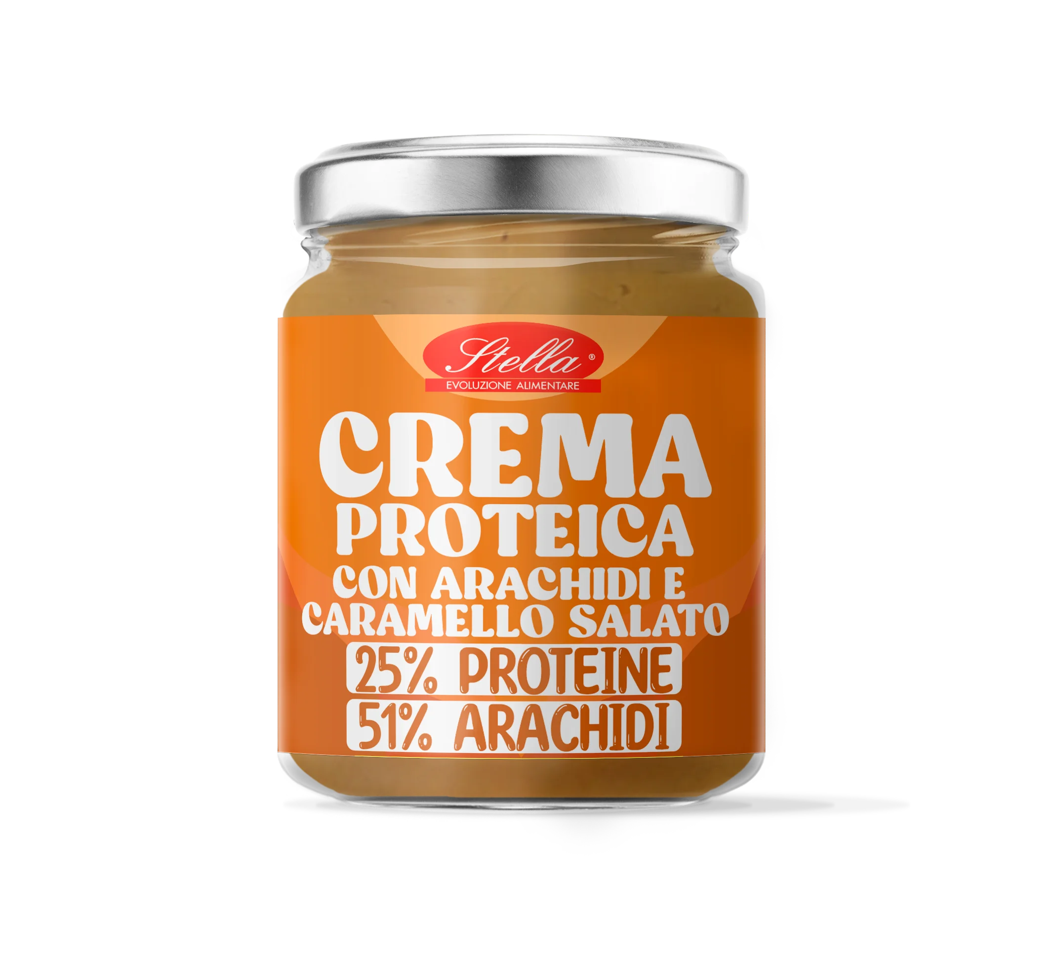 Арахис и соленый карамельный крем сделанный в Италии продукт с 18% белком 50% фундука без добавления сахара