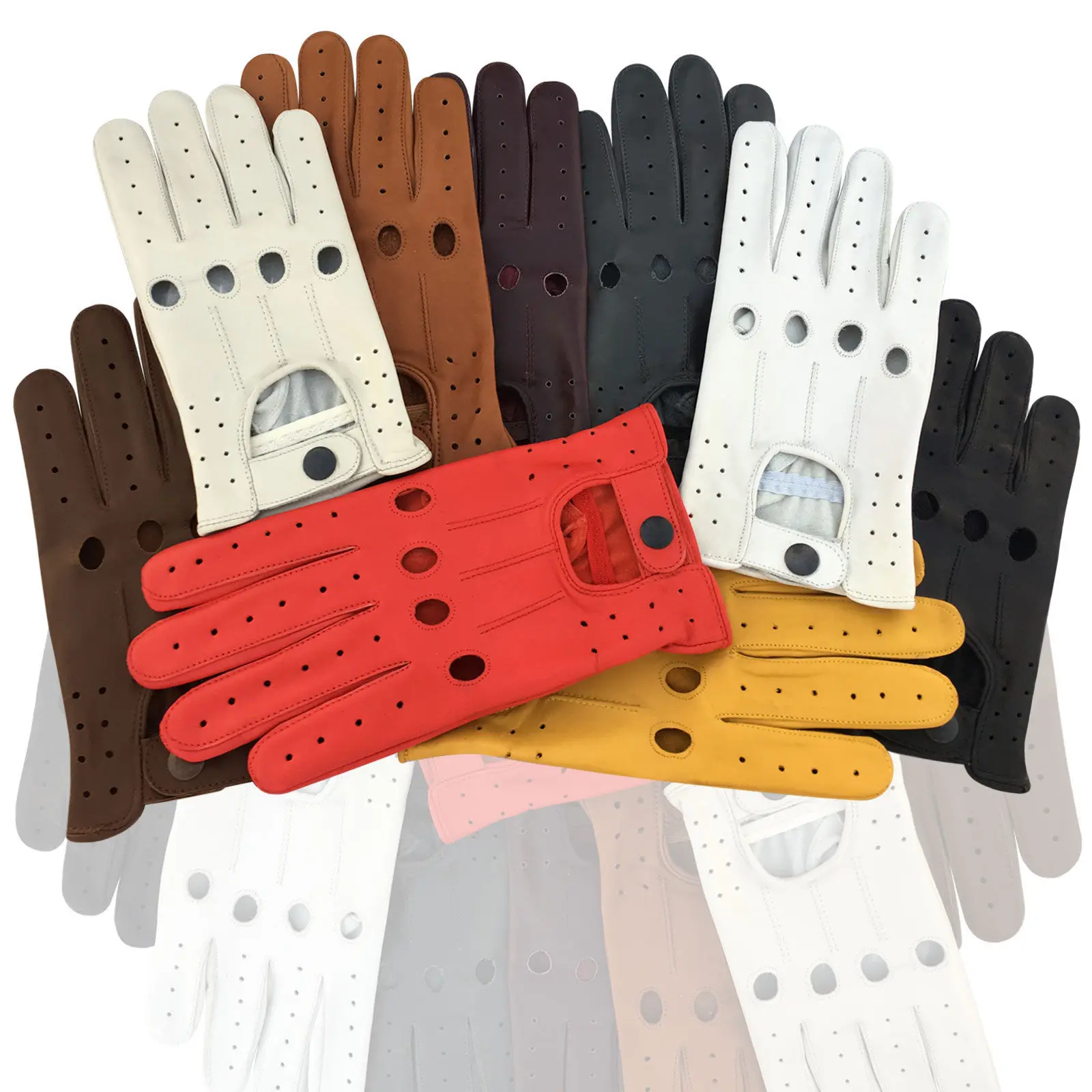 GLOVES City Made Driving Gloves Winter Leather Driving GlovesFull Fashion Leather gloves from Pakistan