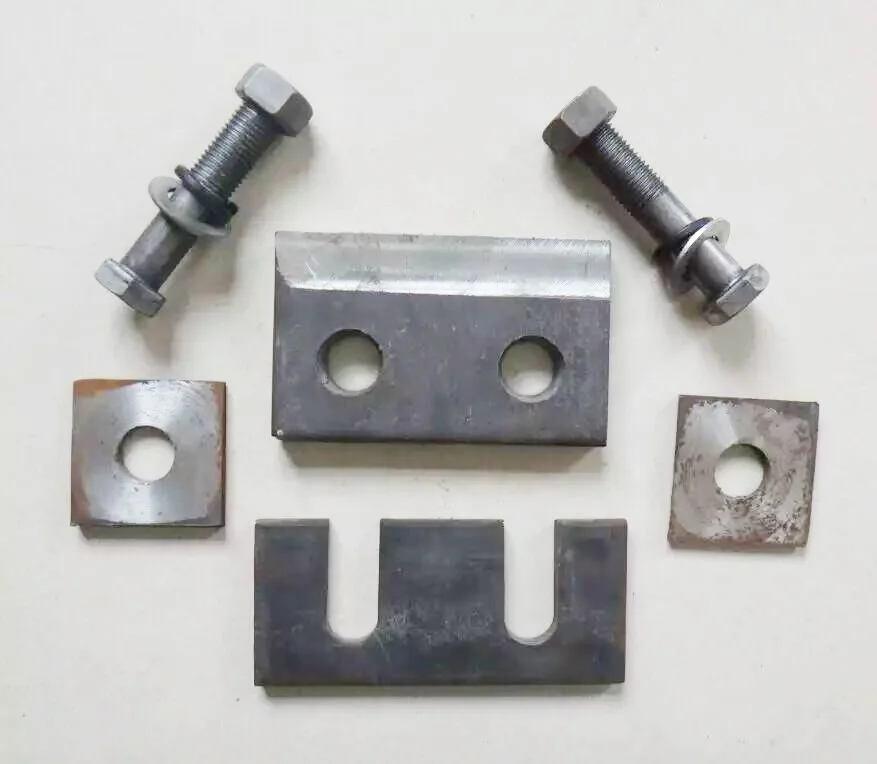 Two Piece Adjustable Crane Rail Fastening Fixing Clips