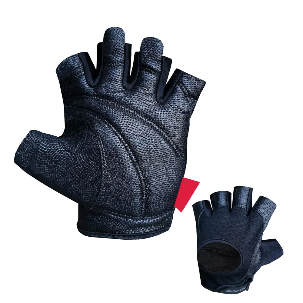 Wholesale Popular Design best Quality Stretchable good manufacturer Light Weight Lifting Gloves Black Leather palm protection