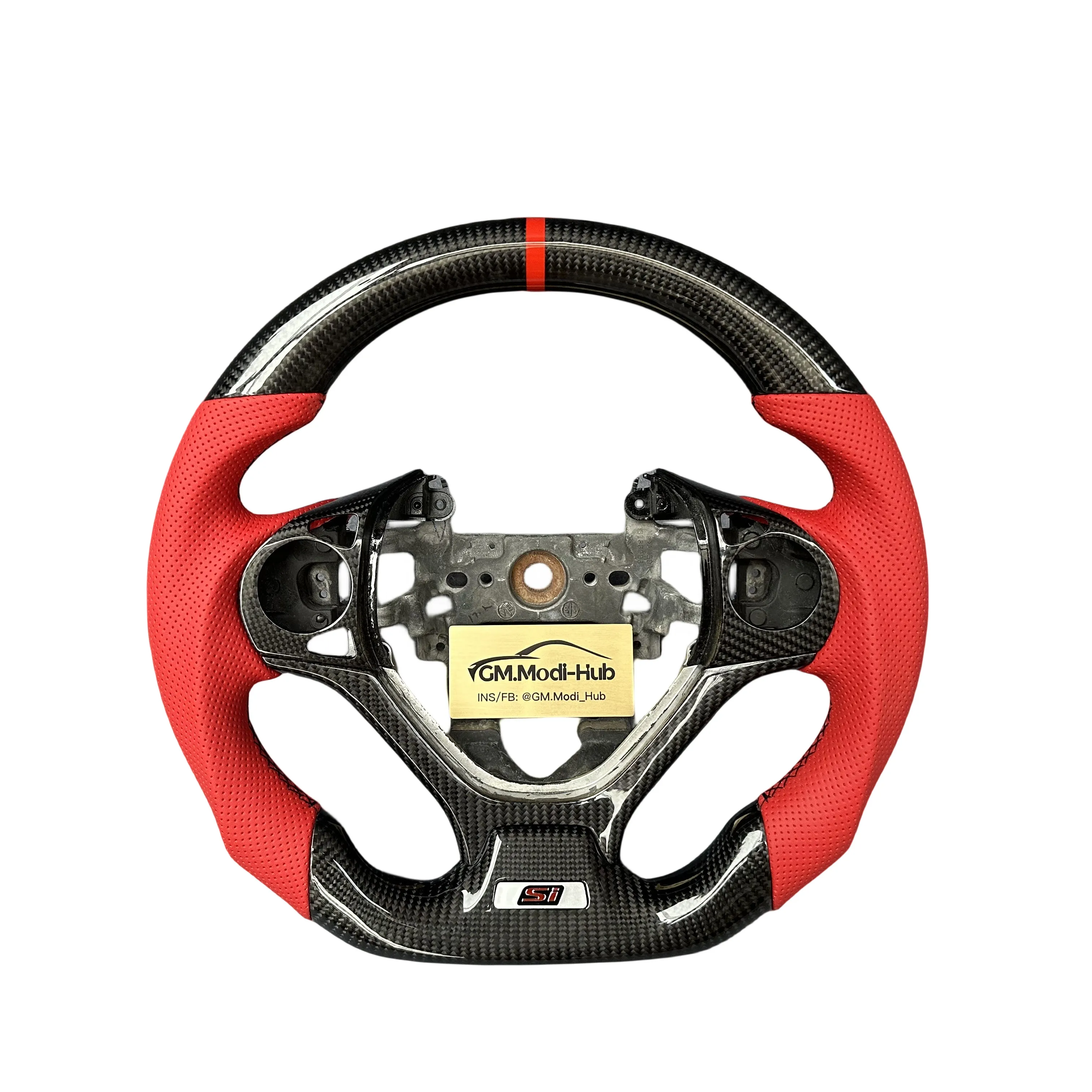 GM.Modi-Hub на заказ из углеродного волокна руль для Honda 9th gen Civic 2012-2015 типа R FK2 SI