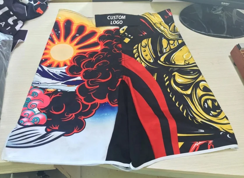 MMA Shorts Grappling Kick Boxing Men Muay Thai Cage Fighting with High Quality Material Wholesale Price