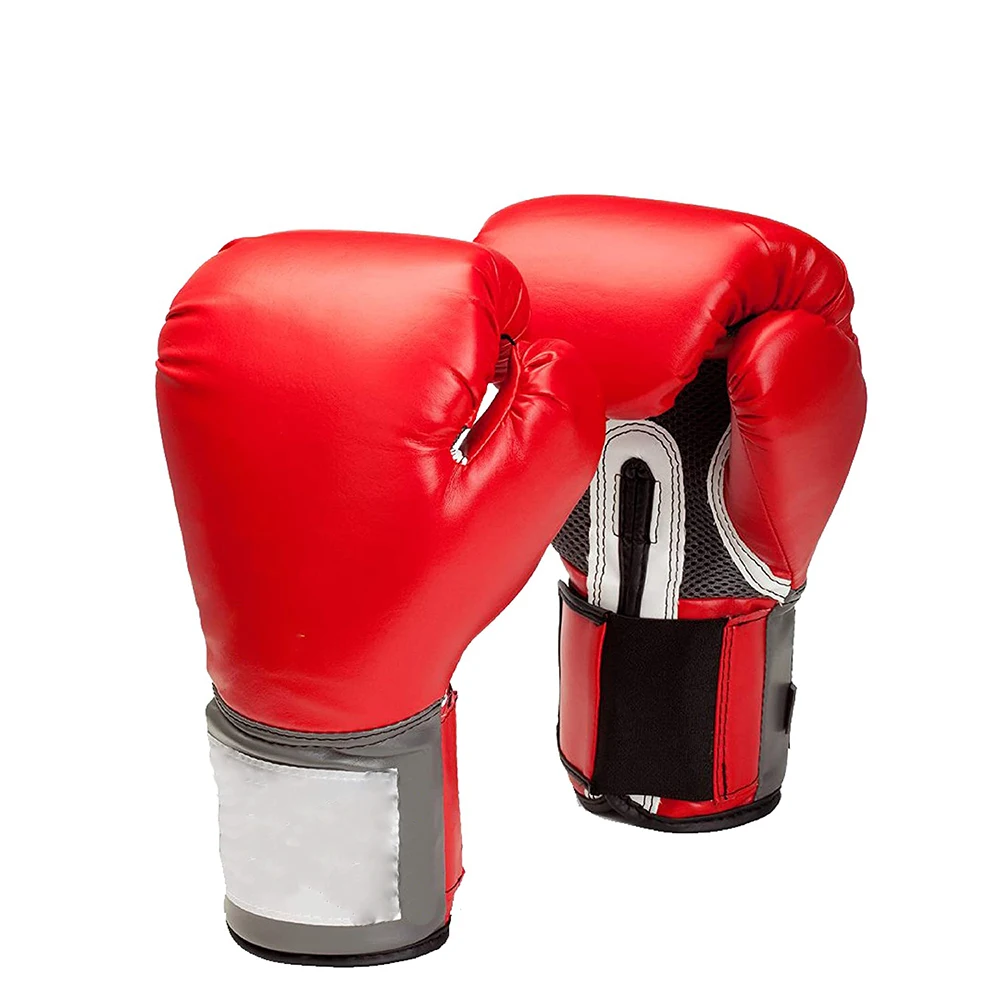 Оптовая продажа Боксерские перчатки для MMA тренировочная одежда красный цвет Высококачественная кожа обслуживание OEM