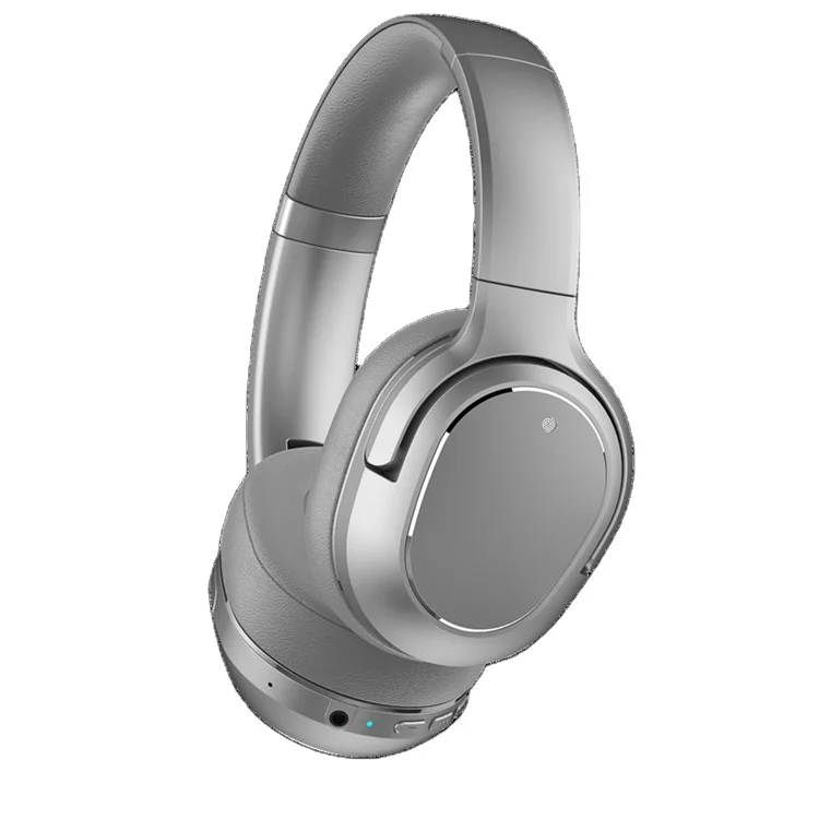 ANC Hybrid Headphones Wireless Headphones Over Ear with Microphone Deep Bass Comfortable Protein Earpads