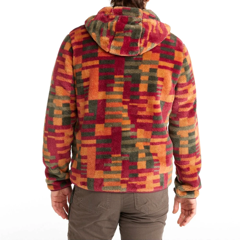 Blank Plain Oversized Professional Design Sherpa Fleece Hoodies / Top Quality Quick Dry Breathable Men Sherpa Fleece Hoodies