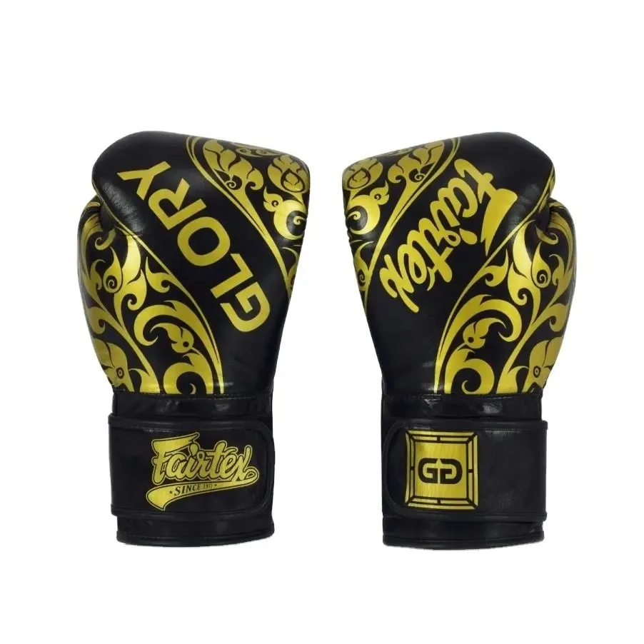 Factory Wholesale Fairtex Professional Boxing Gloves Genuine Leather Custom logo For Unisex Fairtex Boxing Gloves