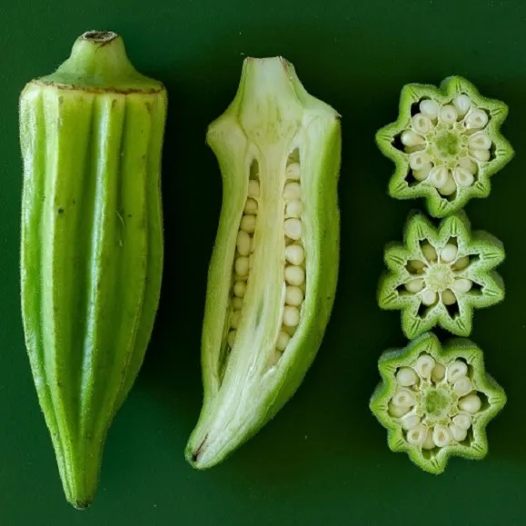 Высококлассные свежие замороженные органические овощи Okra IQF бамии для продажи