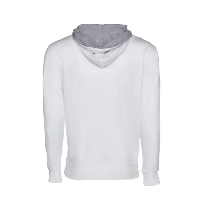 Men hoodies custom printing men hoodie hemp terry 470gsm 500gsm terry heavyweight Unisex Hoodie Premium Contrast RED/BLACK