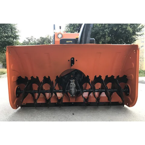 skid steer attachment snow blower