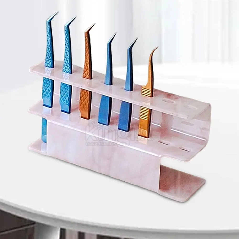 Acrylic Lash Extension Supplies Display Rack Eyelash Extension Tools Tweezers Holder Stand